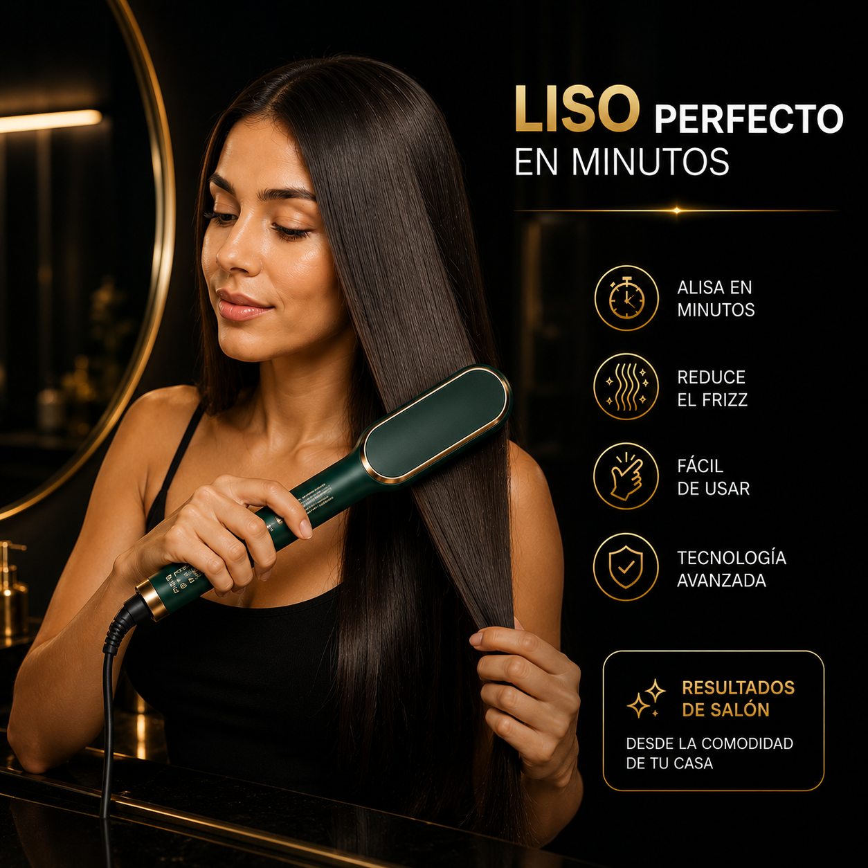 Cepillo Alisador  Multifuncional